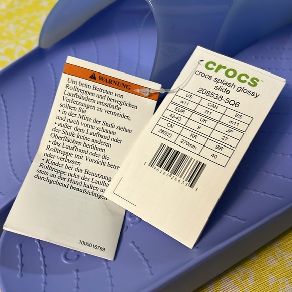 Crocs splash glossy slides - Picture 8 of 8